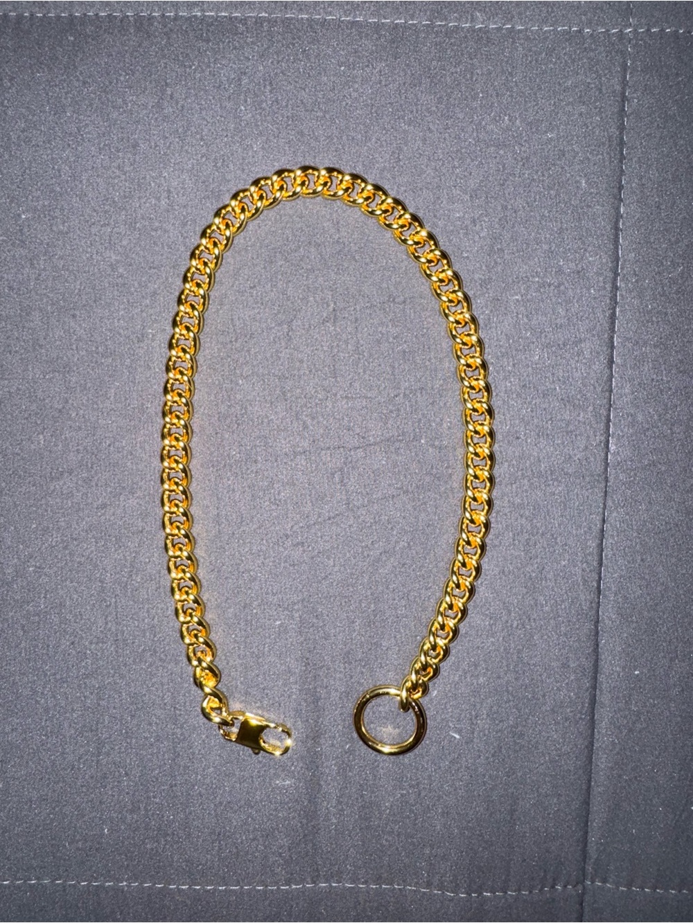 Classic Gold Chain Link Choker Necklace - Women's Jewelry